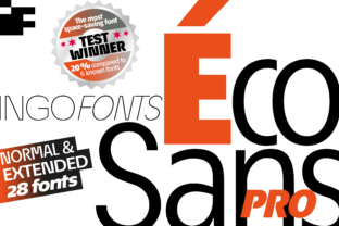 Éco Sans Pro: The Space-Saving Typeface for Marketers